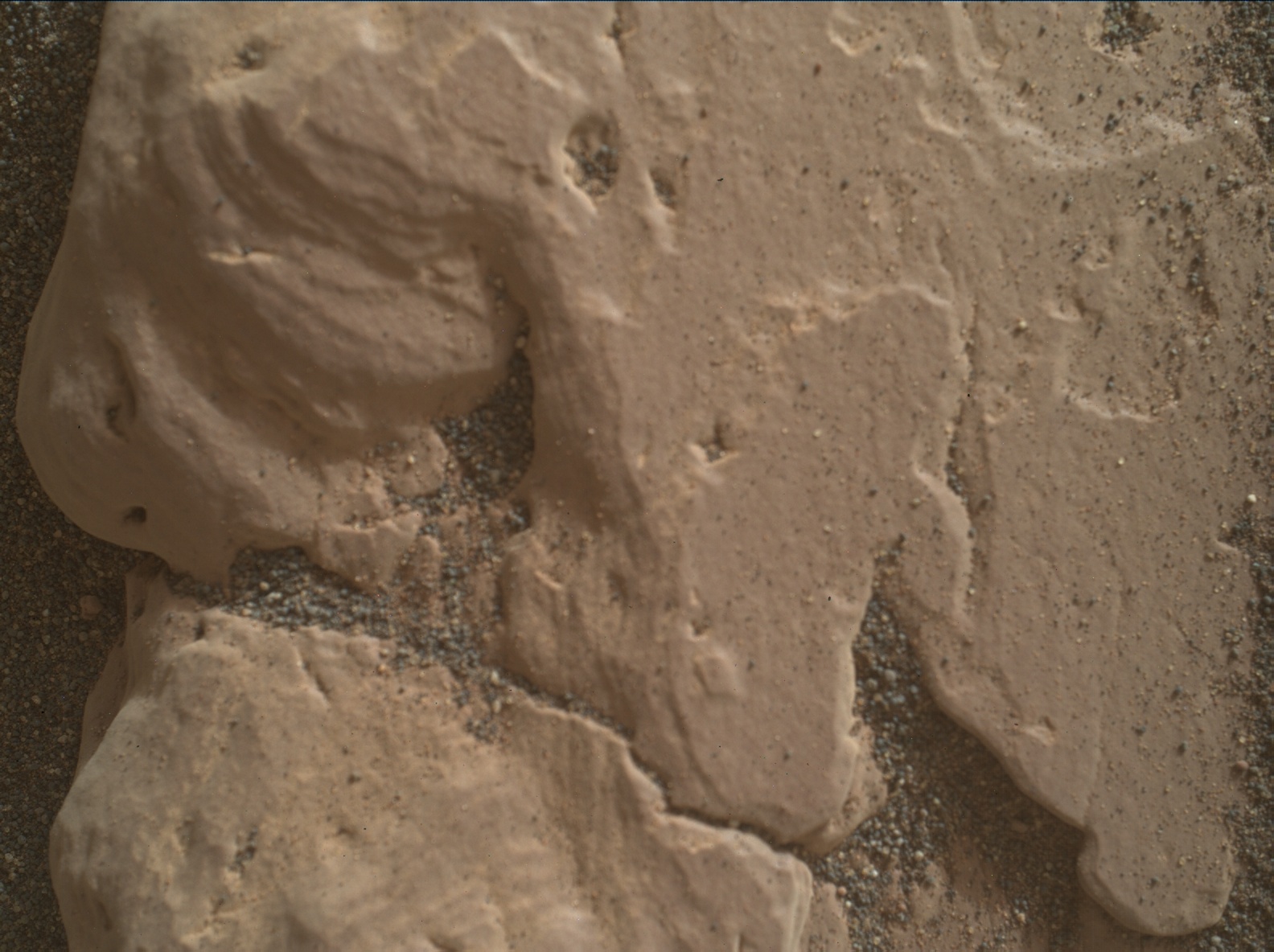 Nasa's Mars rover Curiosity acquired this image using its Mars Hand Lens Imager (MAHLI) on Sol 2363