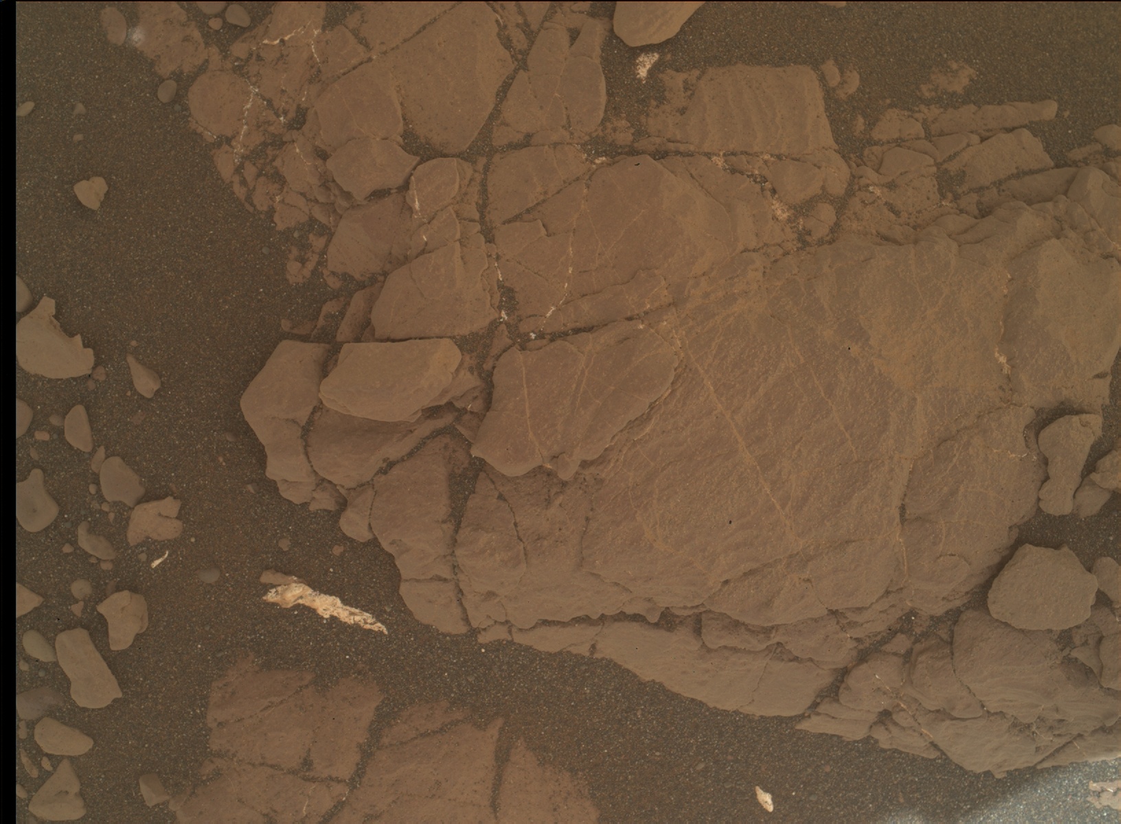 Nasa's Mars rover Curiosity acquired this image using its Mars Hand Lens Imager (MAHLI) on Sol 2365
