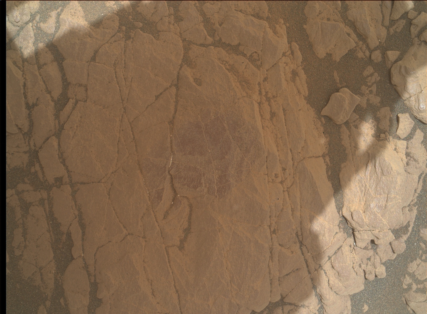 Nasa's Mars rover Curiosity acquired this image using its Mars Hand Lens Imager (MAHLI) on Sol 2368