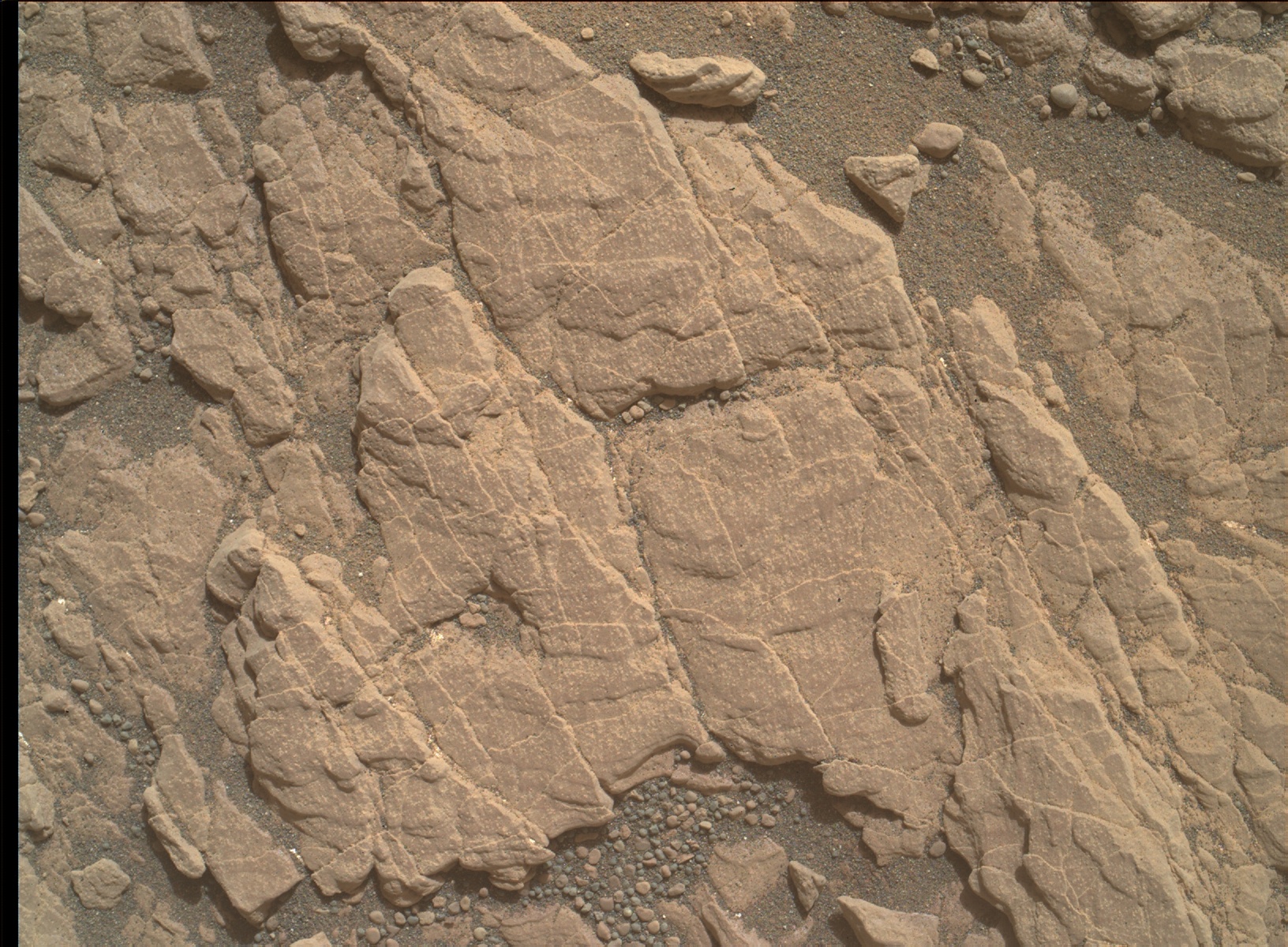 Nasa's Mars rover Curiosity acquired this image using its Mars Hand Lens Imager (MAHLI) on Sol 2369