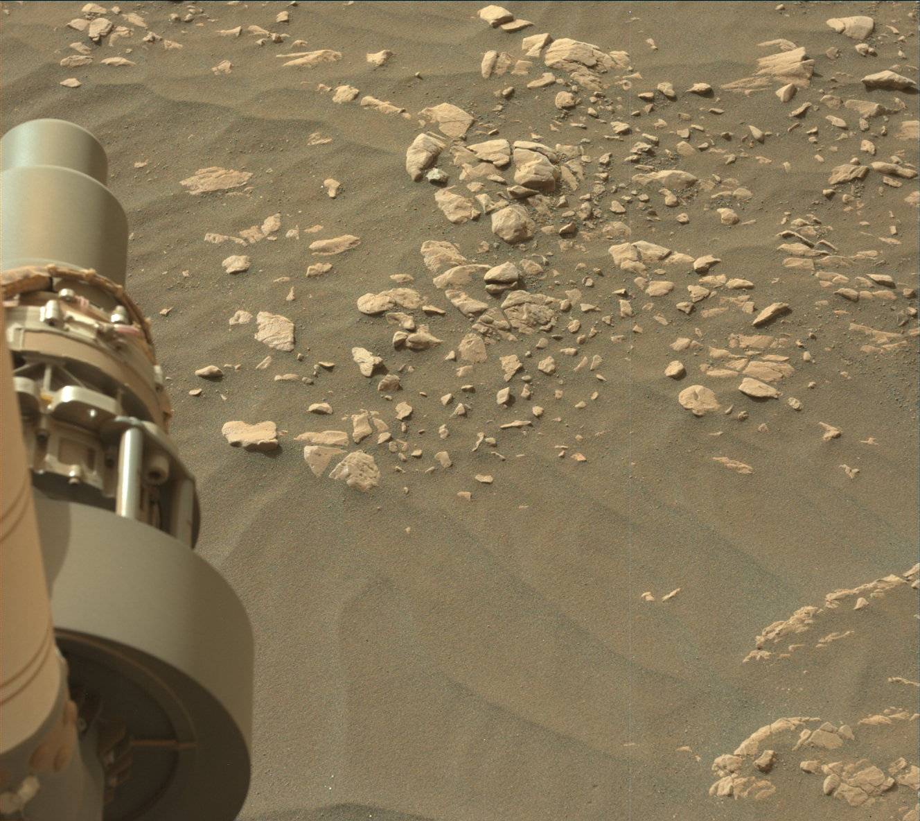 Nasa's Mars rover Curiosity acquired this image using its Mast Camera (Mastcam) on Sol 2377