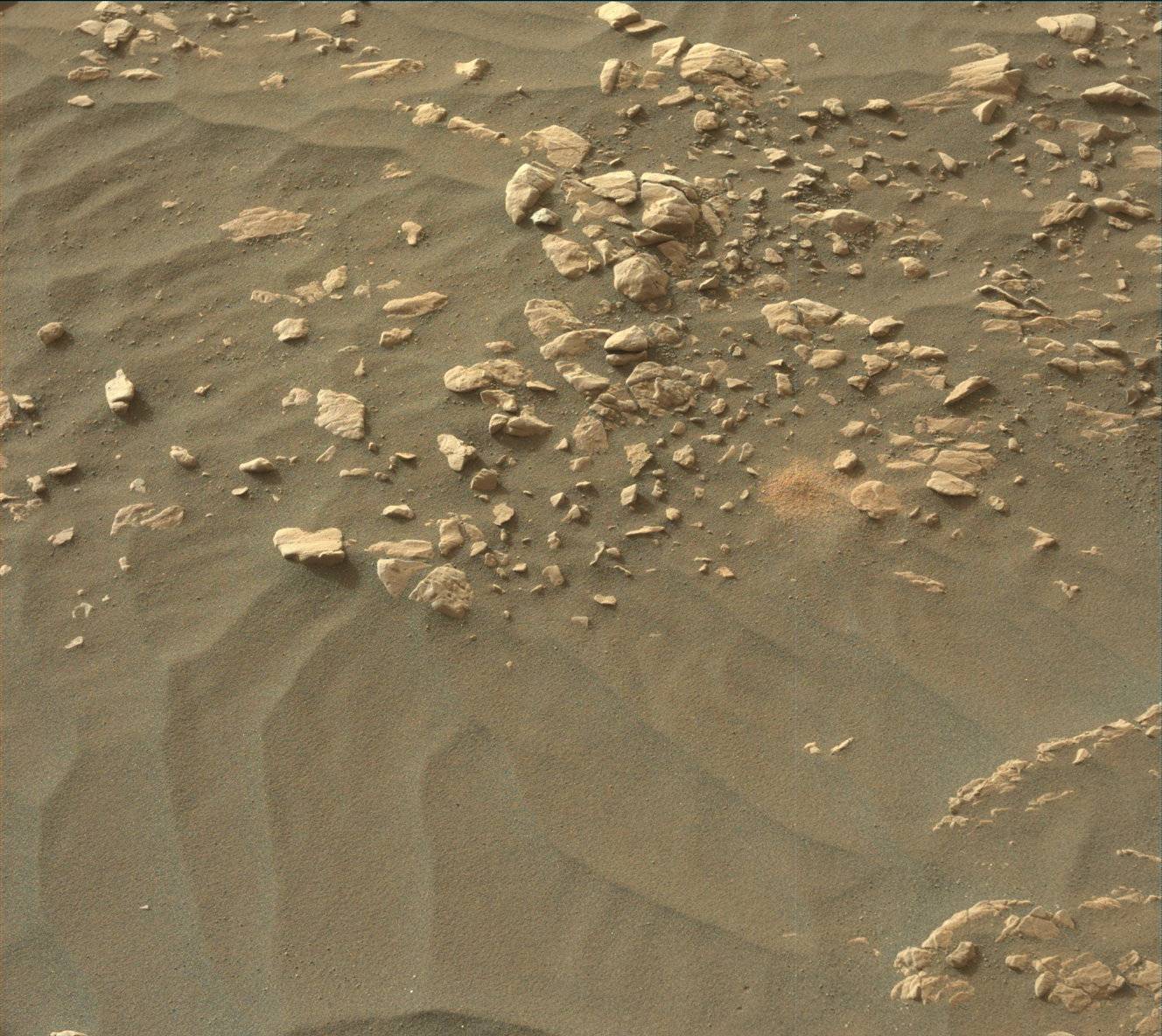 Nasa's Mars rover Curiosity acquired this image using its Mast Camera (Mastcam) on Sol 2377