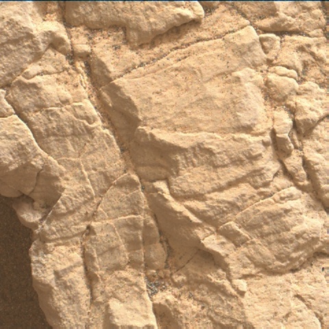 Nasa's Mars rover Curiosity acquired this image using its Mars Hand Lens Imager (MAHLI) on Sol 2377