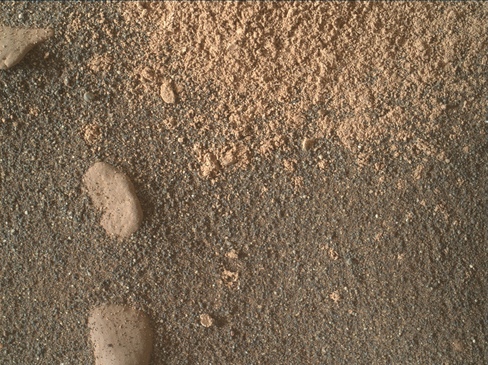 Nasa's Mars rover Curiosity acquired this image using its Mars Hand Lens Imager (MAHLI) on Sol 2377