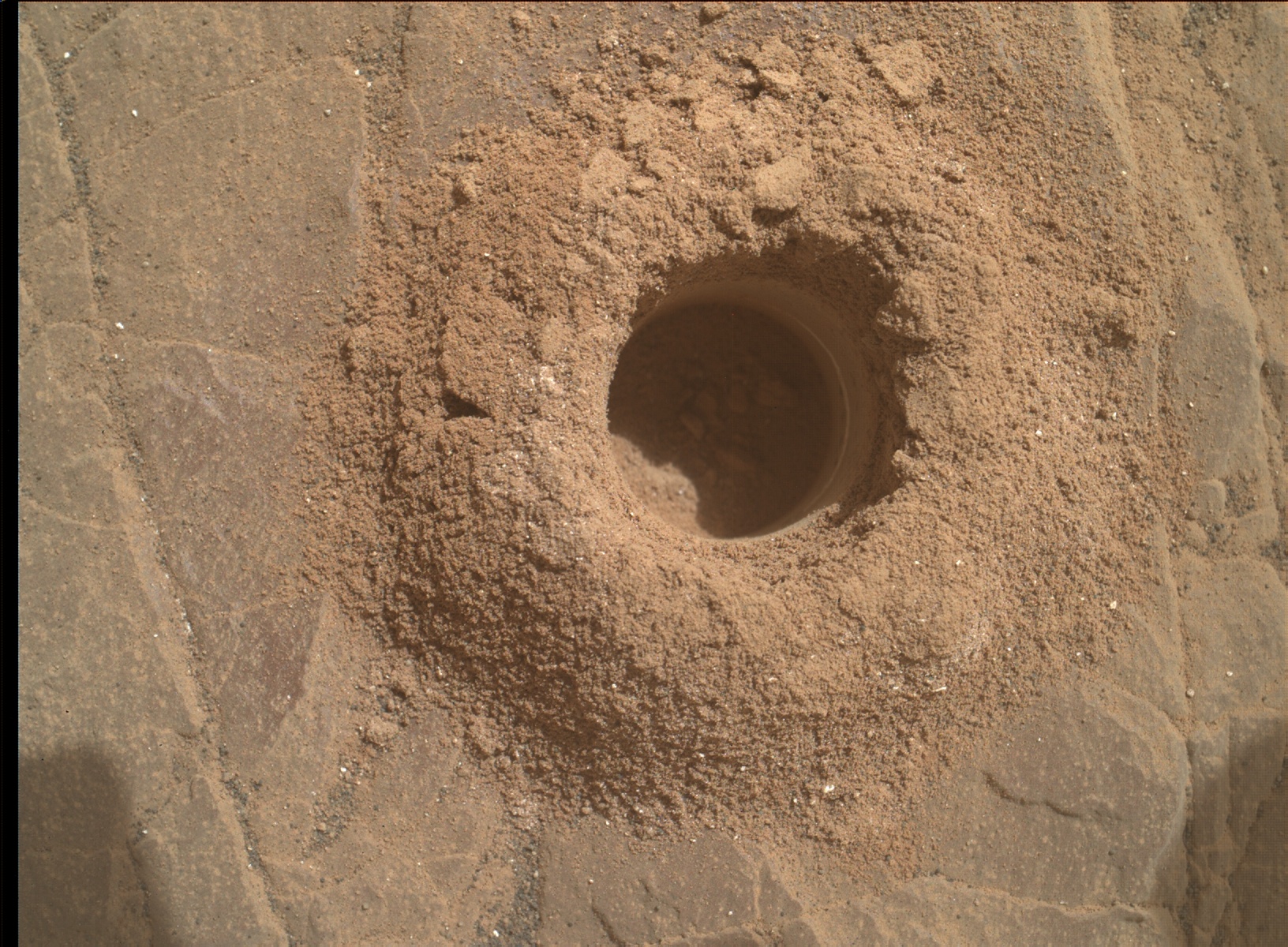 Nasa's Mars rover Curiosity acquired this image using its Mars Hand Lens Imager (MAHLI) on Sol 2378