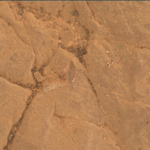 Nasa's Mars rover Curiosity acquired this image using its Mars Hand Lens Imager (MAHLI) on Sol 2382