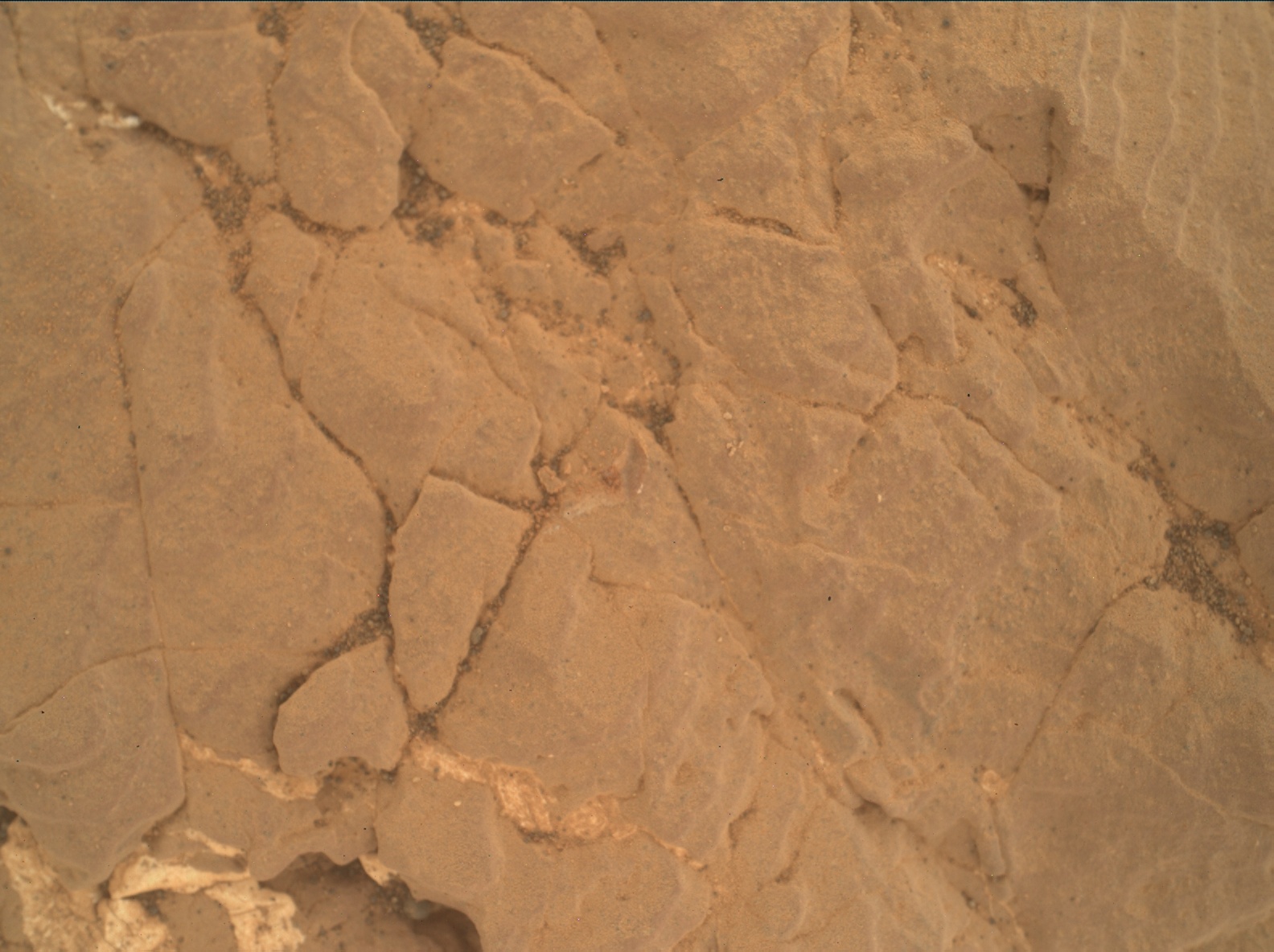 Nasa's Mars rover Curiosity acquired this image using its Mars Hand Lens Imager (MAHLI) on Sol 2382