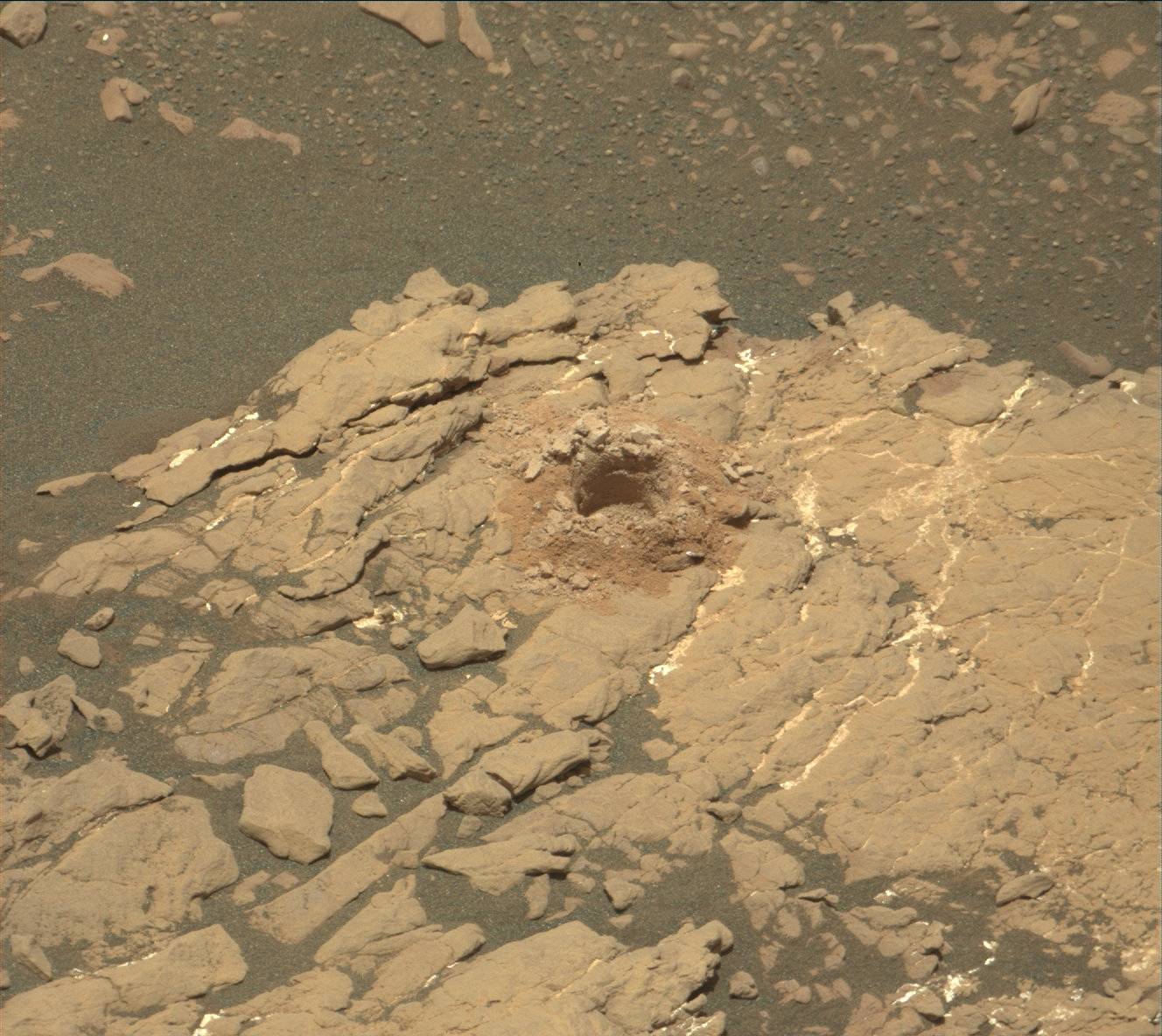 Nasa's Mars rover Curiosity acquired this image using its Mast Camera (Mastcam) on Sol 2384