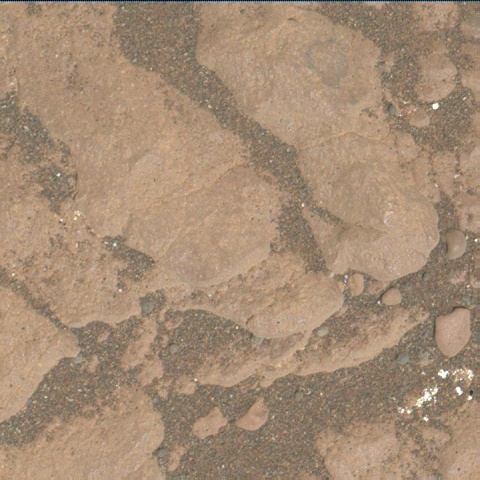 Nasa's Mars rover Curiosity acquired this image using its Mars Hand Lens Imager (MAHLI) on Sol 2384
