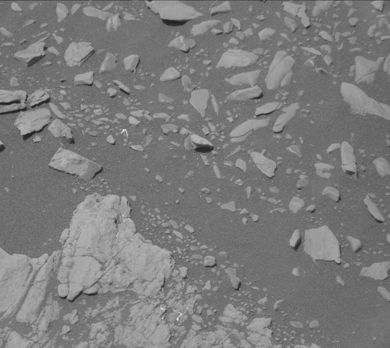 Nasa's Mars rover Curiosity acquired this image using its Mast Camera (Mastcam) on Sol 2391
