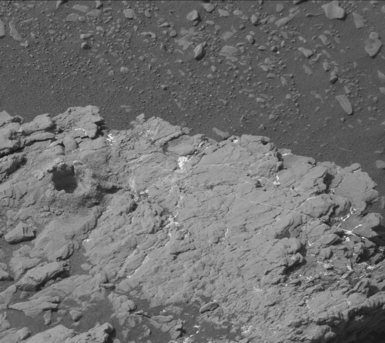 Nasa's Mars rover Curiosity acquired this image using its Mast Camera (Mastcam) on Sol 2399