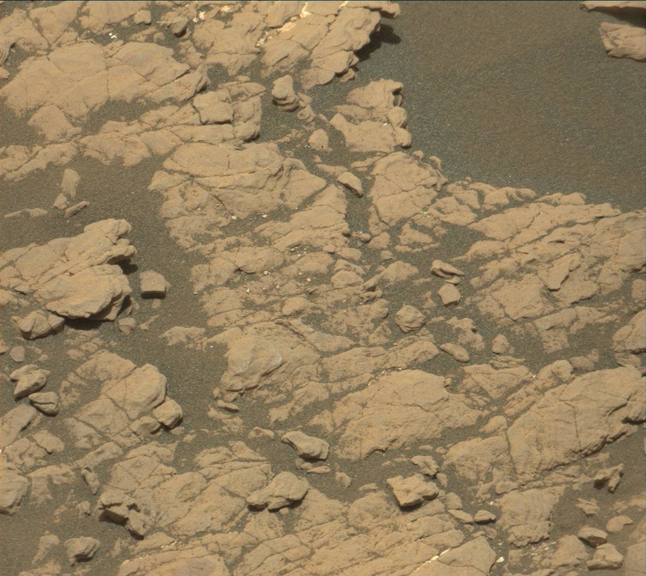 Nasa's Mars rover Curiosity acquired this image using its Mast Camera (Mastcam) on Sol 2401