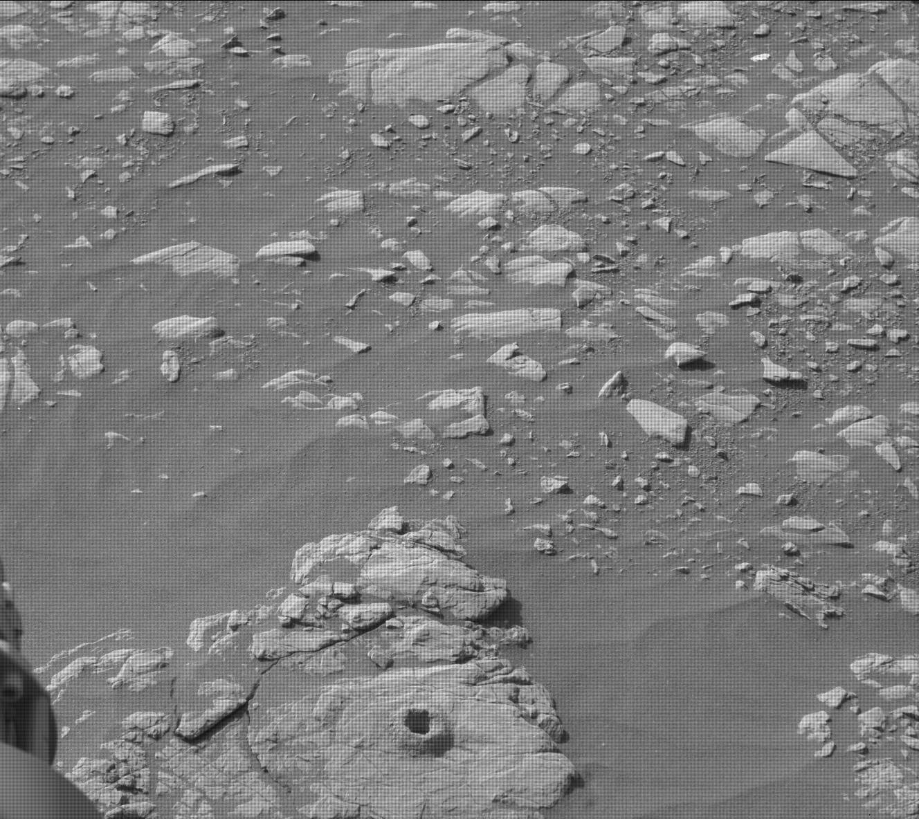Nasa's Mars rover Curiosity acquired this image using its Mast Camera (Mastcam) on Sol 2402