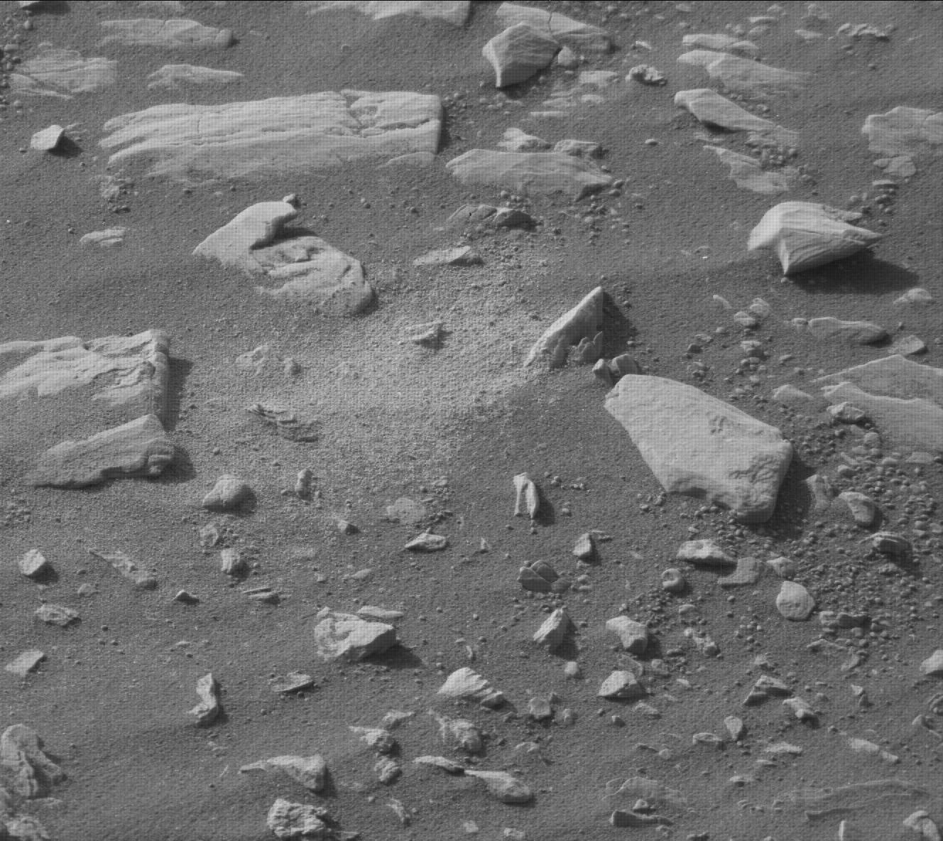 Nasa's Mars rover Curiosity acquired this image using its Mast Camera (Mastcam) on Sol 2402