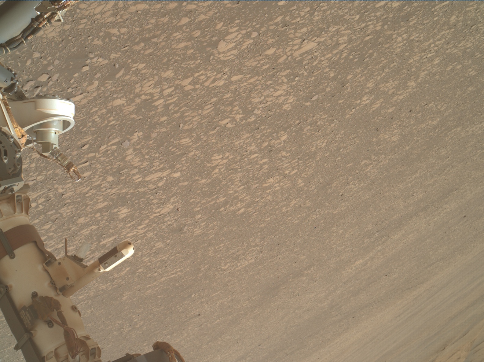Nasa's Mars rover Curiosity acquired this image using its Mars Hand Lens Imager (MAHLI) on Sol 2405