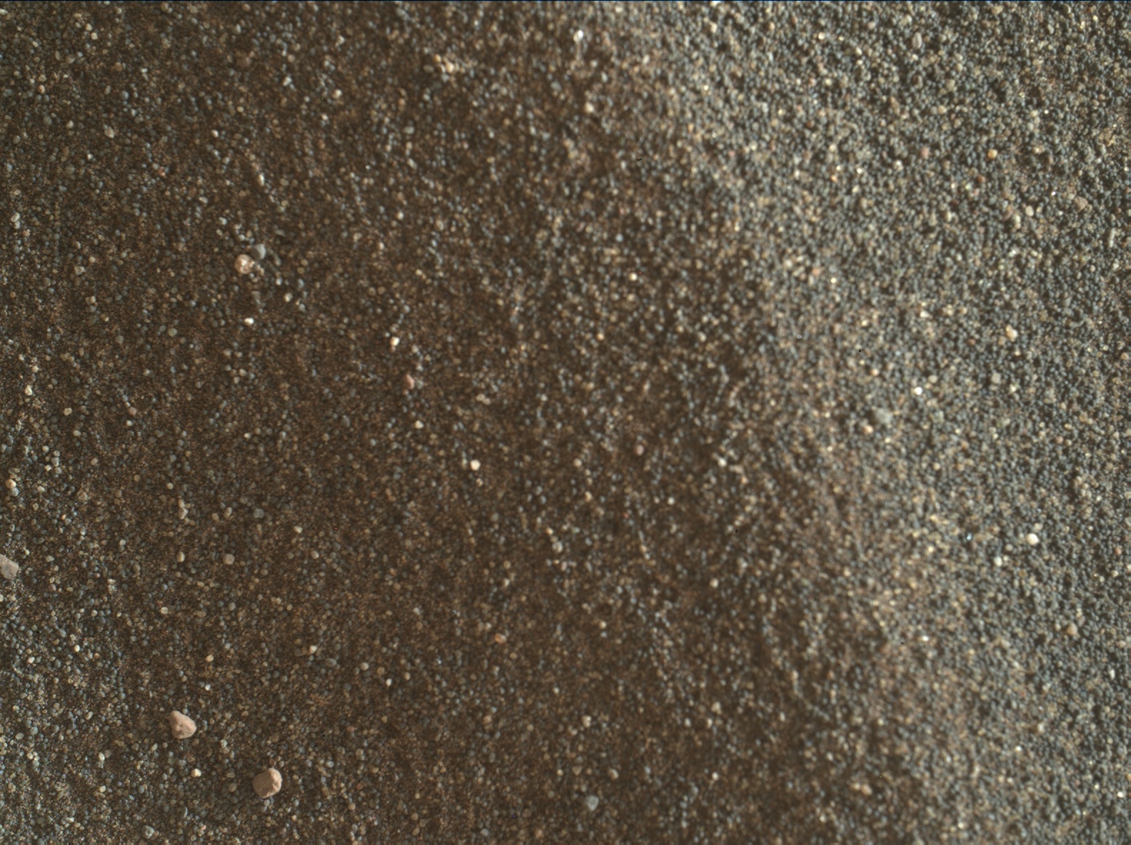 Nasa's Mars rover Curiosity acquired this image using its Mars Hand Lens Imager (MAHLI) on Sol 2409