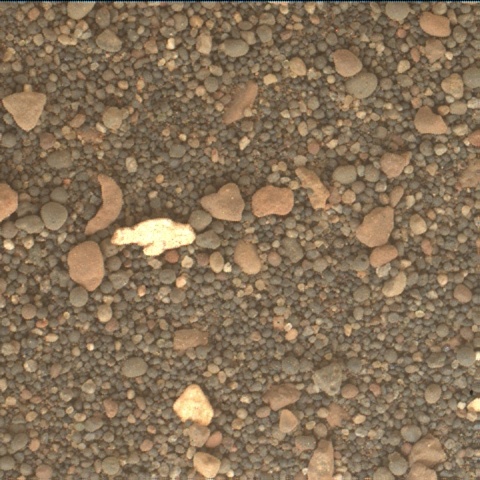 Nasa's Mars rover Curiosity acquired this image using its Mars Hand Lens Imager (MAHLI) on Sol 2411