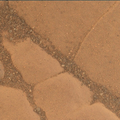 Nasa's Mars rover Curiosity acquired this image using its Mars Hand Lens Imager (MAHLI) on Sol 2414