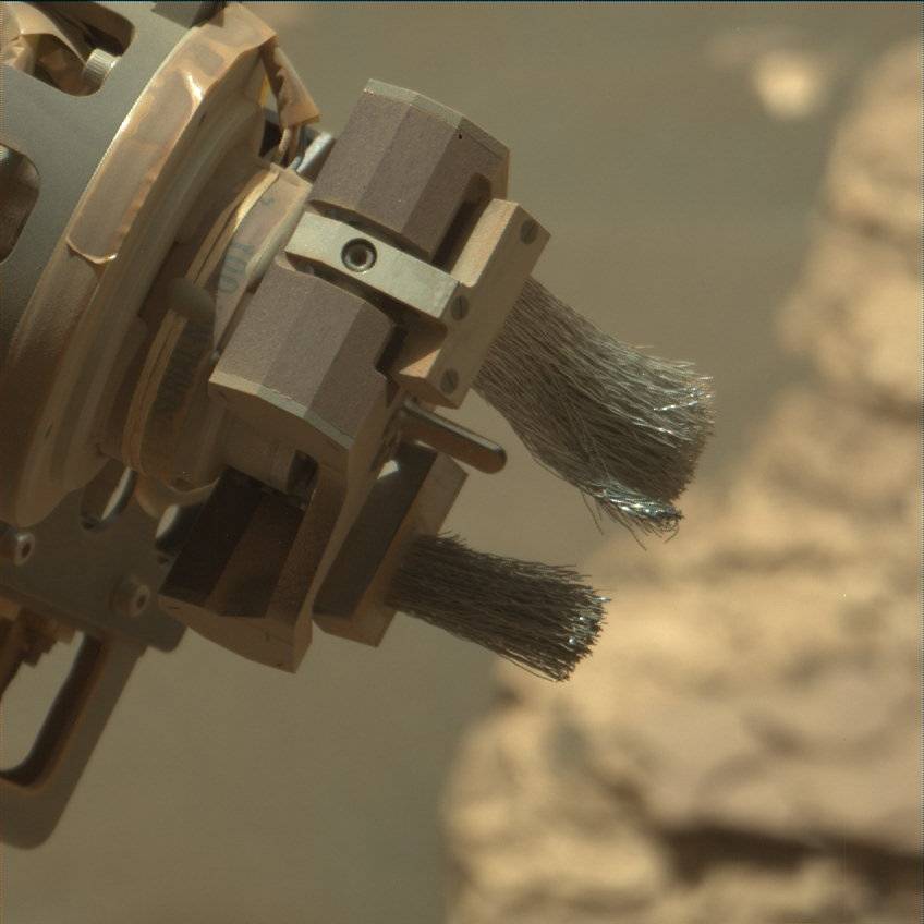 Nasa's Mars rover Curiosity acquired this image using its Mast Camera (Mastcam) on Sol 2415