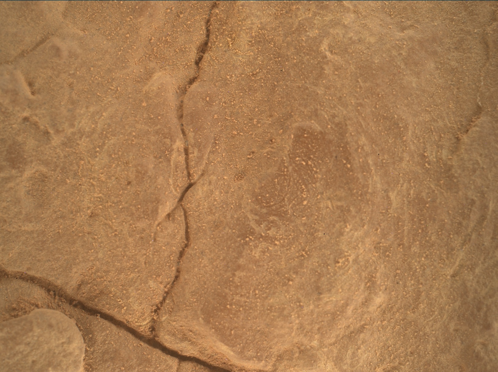 Nasa's Mars rover Curiosity acquired this image using its Mars Hand Lens Imager (MAHLI) on Sol 2415