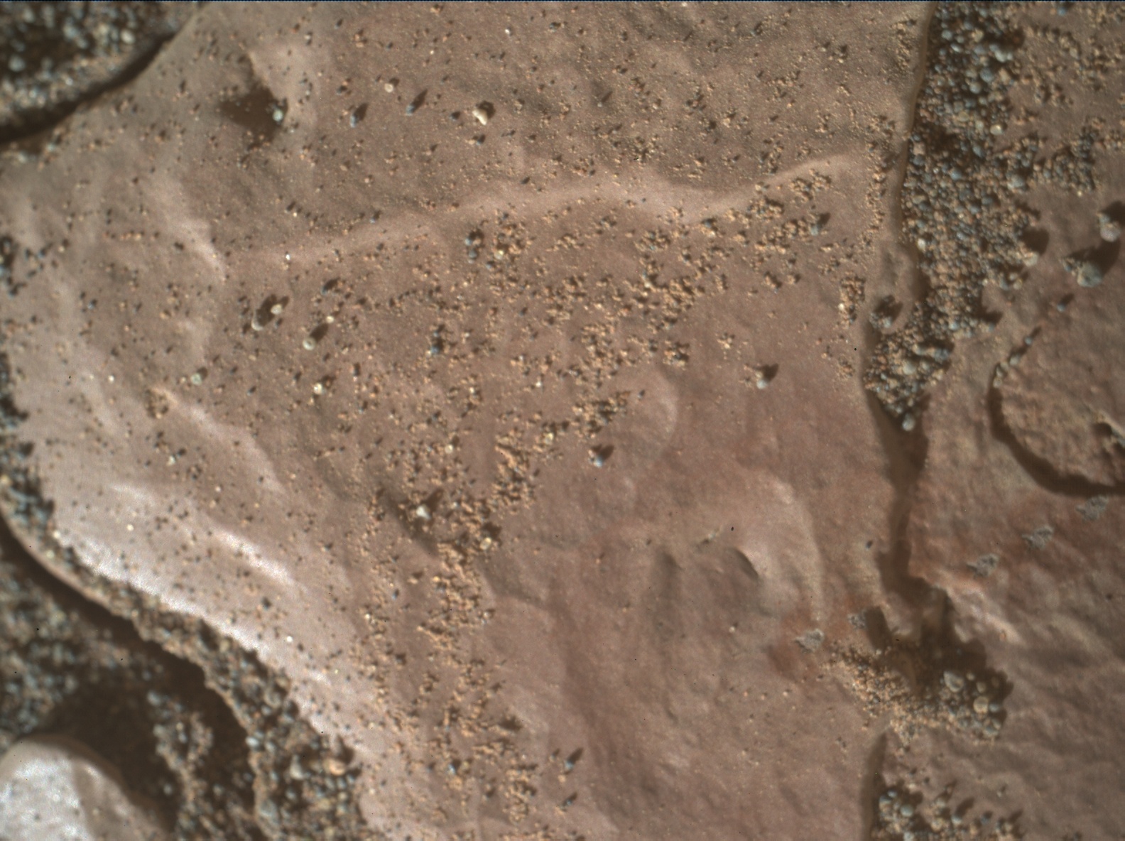 Nasa's Mars rover Curiosity acquired this image using its Mars Hand Lens Imager (MAHLI) on Sol 2419