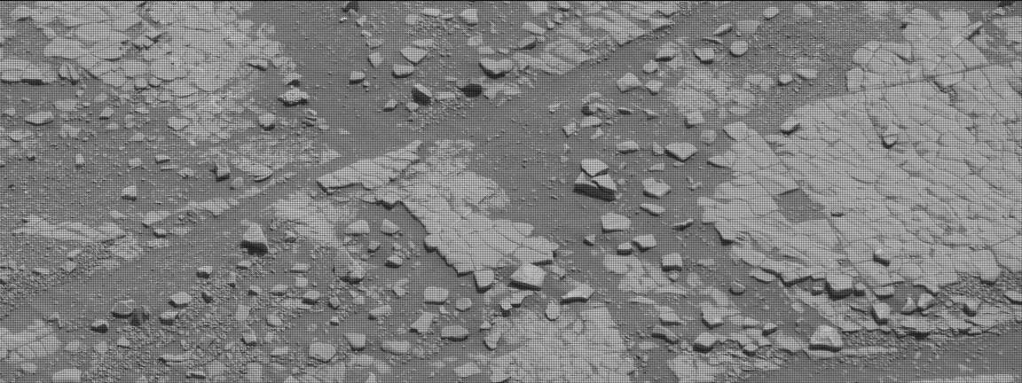 Nasa's Mars rover Curiosity acquired this image using its Mast Camera (Mastcam) on Sol 2424