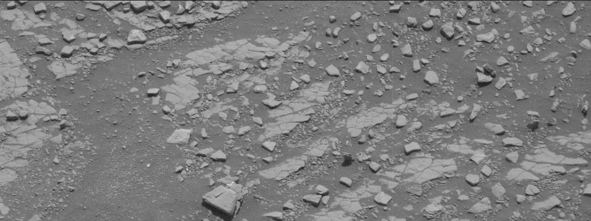 Nasa's Mars rover Curiosity acquired this image using its Mast Camera (Mastcam) on Sol 2424
