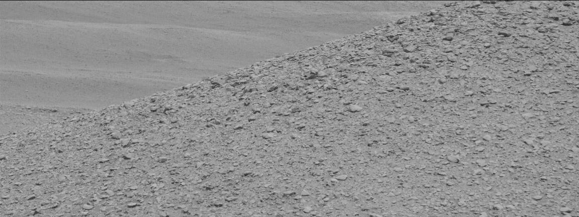 Nasa's Mars rover Curiosity acquired this image using its Mast Camera (Mastcam) on Sol 2435
