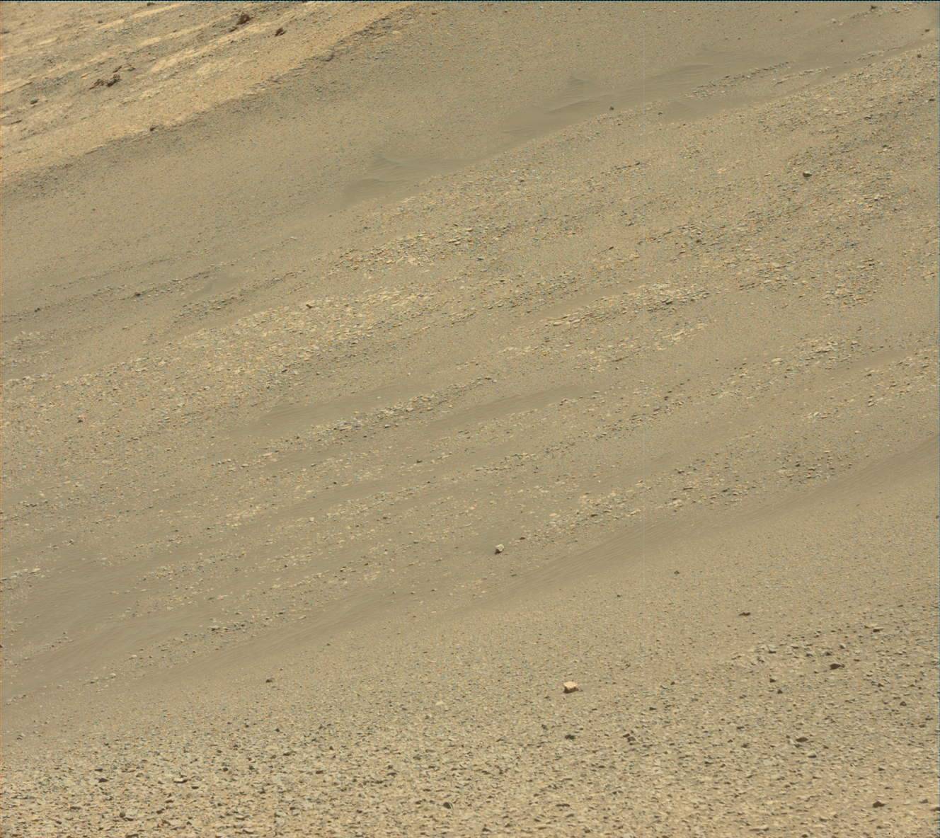 Nasa's Mars rover Curiosity acquired this image using its Mast Camera (Mastcam) on Sol 2439