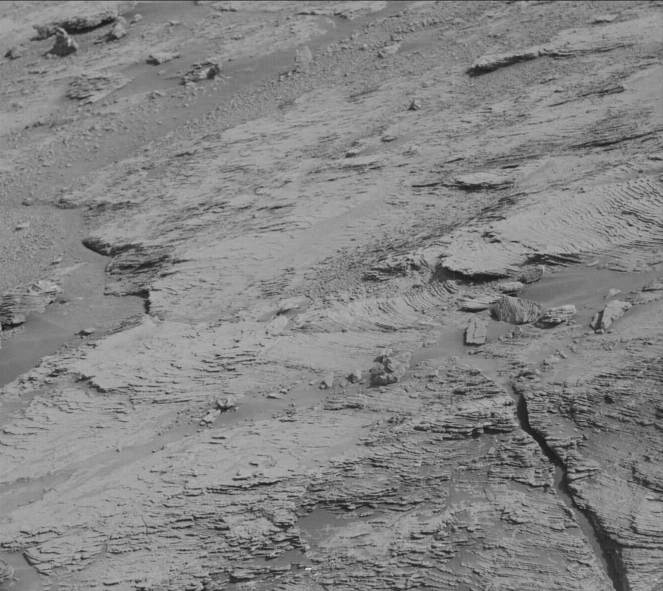Nasa's Mars rover Curiosity acquired this image using its Mast Camera (Mastcam) on Sol 2440