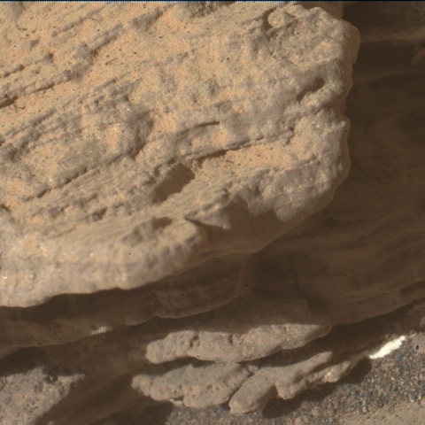 Nasa's Mars rover Curiosity acquired this image using its Mars Hand Lens Imager (MAHLI) on Sol 2444