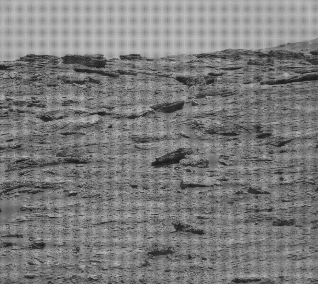 Nasa's Mars rover Curiosity acquired this image using its Mast Camera (Mastcam) on Sol 2450