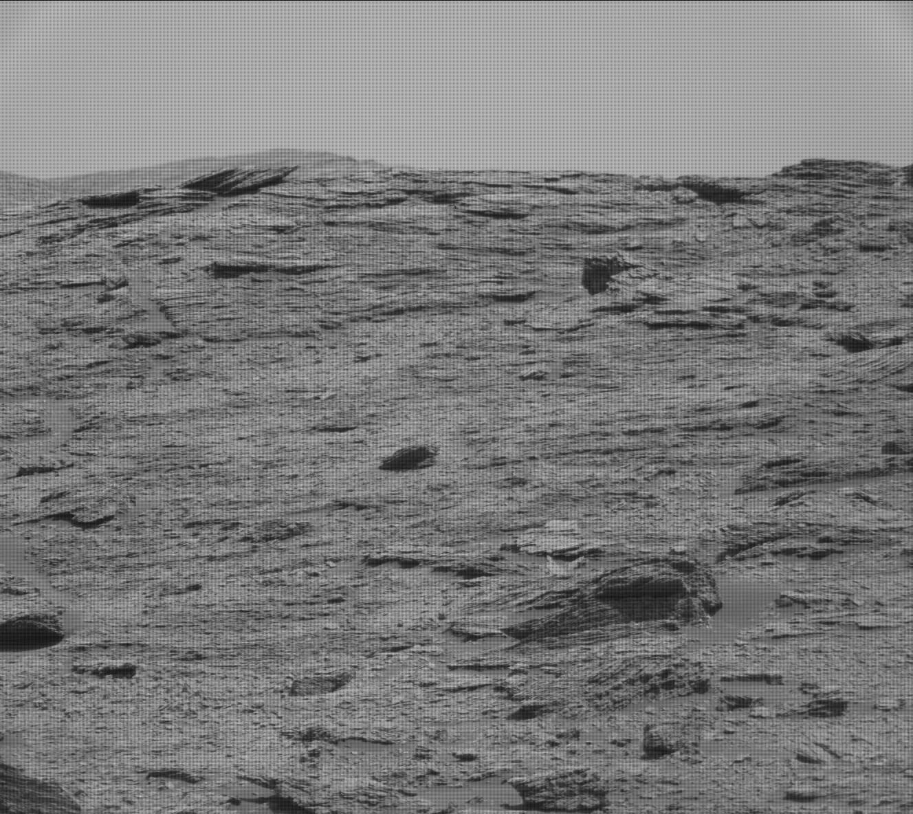 Nasa's Mars rover Curiosity acquired this image using its Mast Camera (Mastcam) on Sol 2450