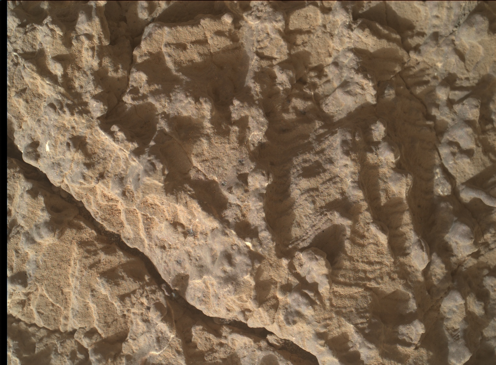 Nasa's Mars rover Curiosity acquired this image using its Mars Hand Lens Imager (MAHLI) on Sol 2450