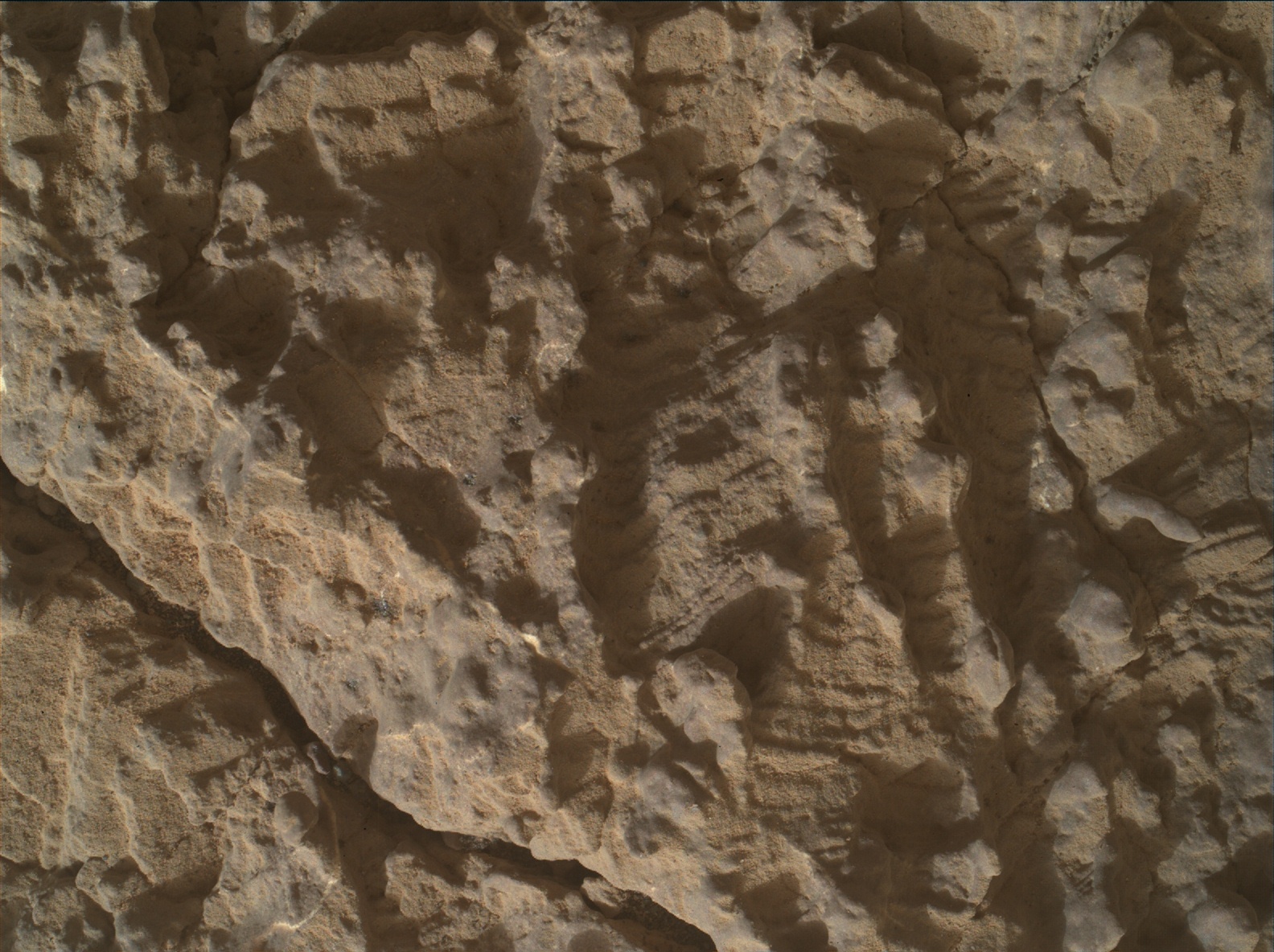 Nasa's Mars rover Curiosity acquired this image using its Mars Hand Lens Imager (MAHLI) on Sol 2451