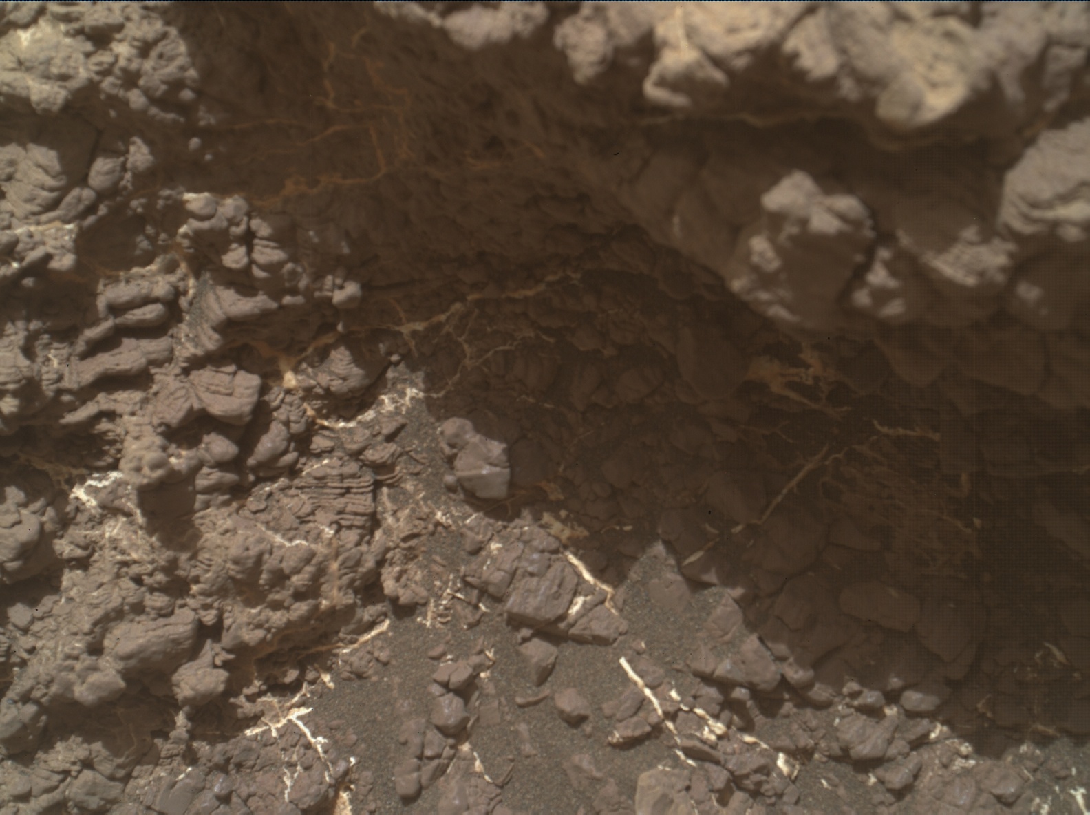 Nasa's Mars rover Curiosity acquired this image using its Mars Hand Lens Imager (MAHLI) on Sol 2452