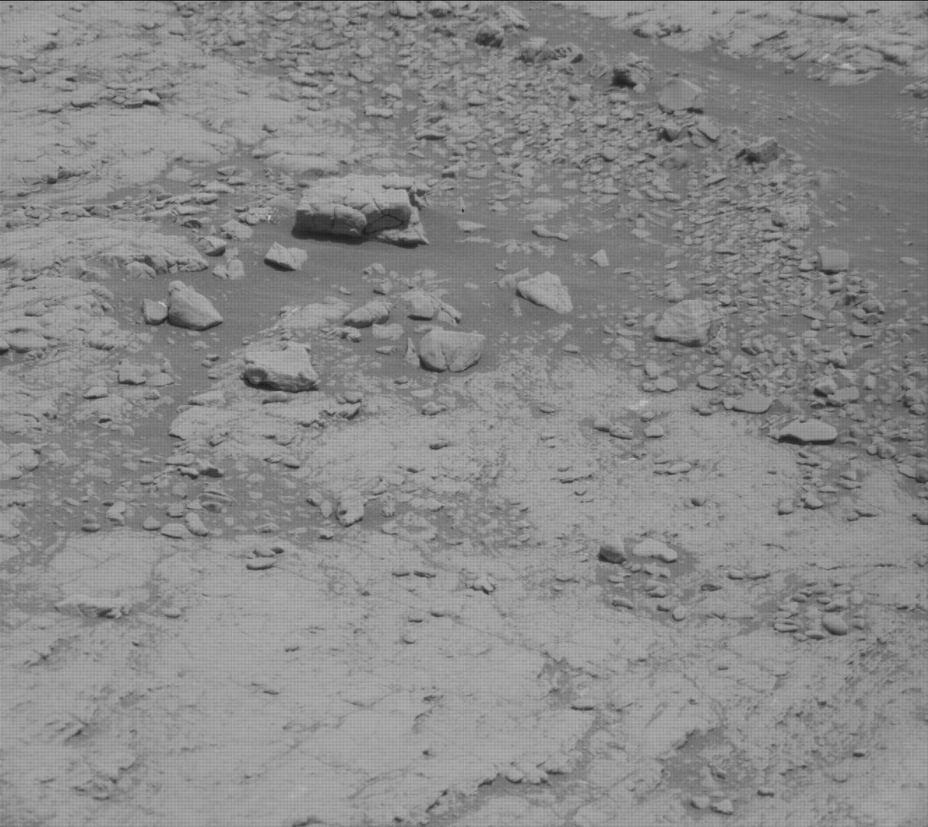 Nasa's Mars rover Curiosity acquired this image using its Mast Camera (Mastcam) on Sol 2453