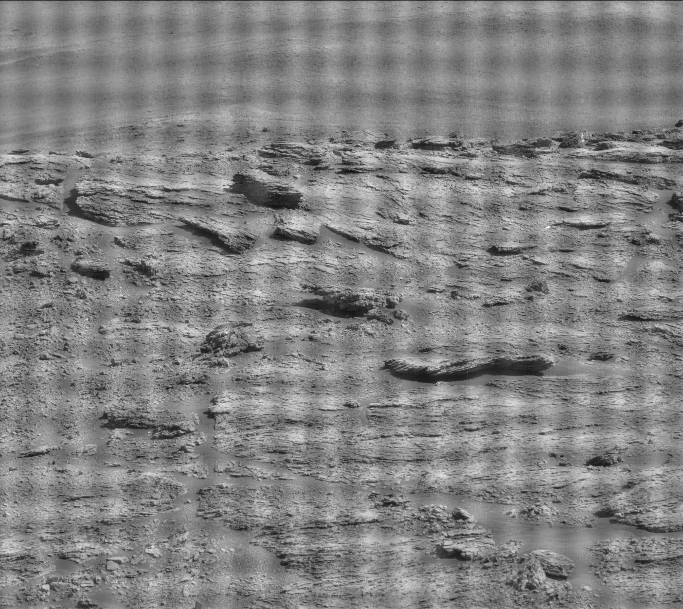 Nasa's Mars rover Curiosity acquired this image using its Mast Camera (Mastcam) on Sol 2454