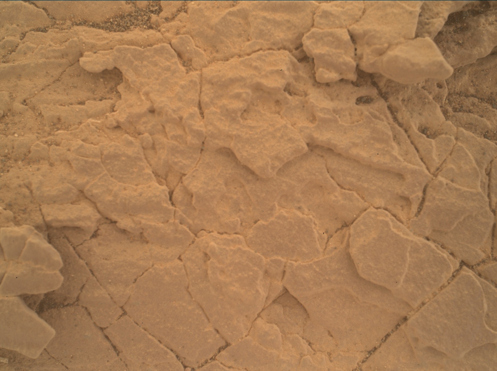 Nasa's Mars rover Curiosity acquired this image using its Mars Hand Lens Imager (MAHLI) on Sol 2454