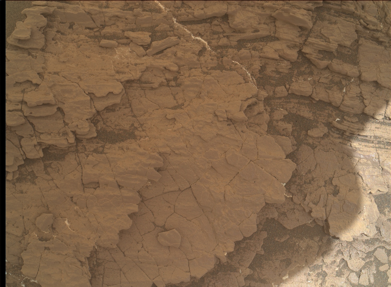 Nasa's Mars rover Curiosity acquired this image using its Mars Hand Lens Imager (MAHLI) on Sol 2454