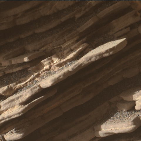 Nasa's Mars rover Curiosity acquired this image using its Mars Hand Lens Imager (MAHLI) on Sol 2462