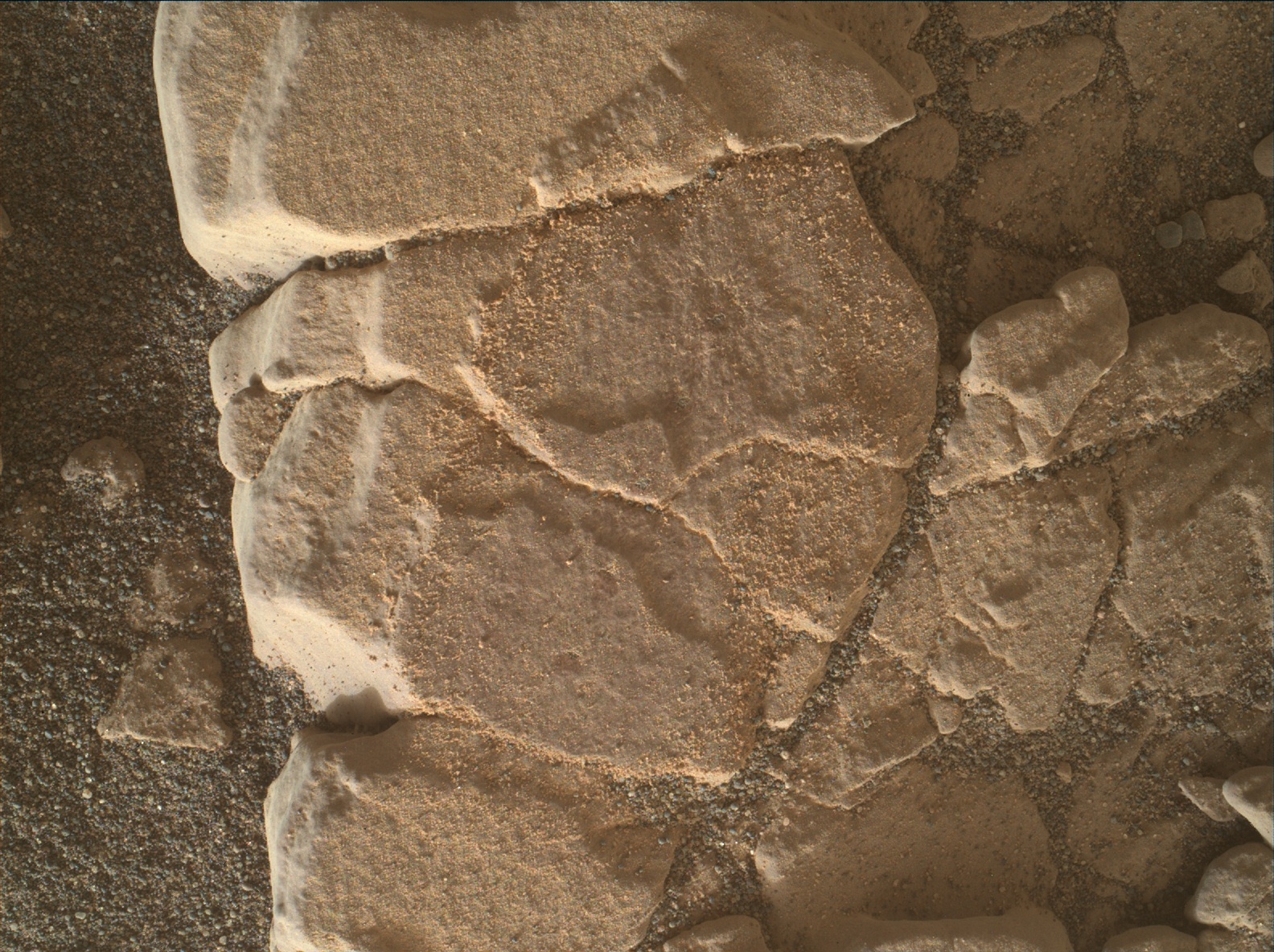 Nasa's Mars rover Curiosity acquired this image using its Mars Hand Lens Imager (MAHLI) on Sol 2466