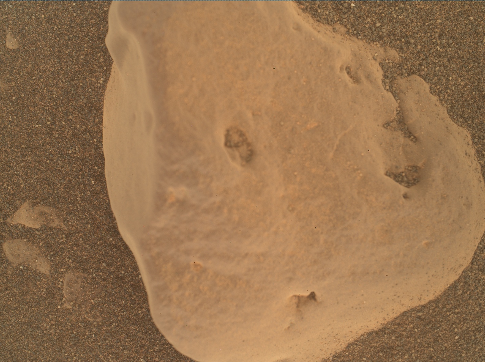 Nasa's Mars rover Curiosity acquired this image using its Mars Hand Lens Imager (MAHLI) on Sol 2468