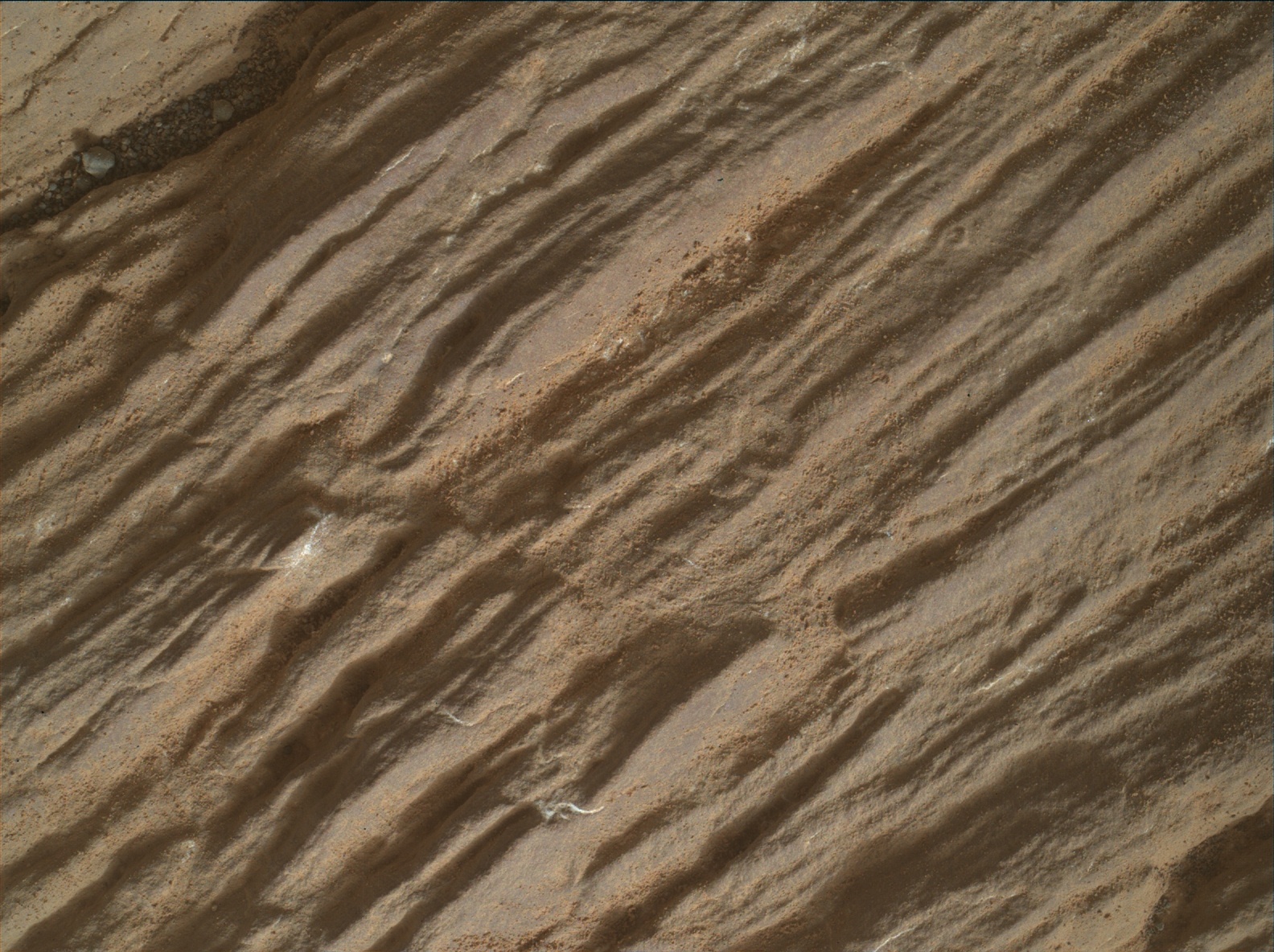 Nasa's Mars rover Curiosity acquired this image using its Mars Hand Lens Imager (MAHLI) on Sol 2471