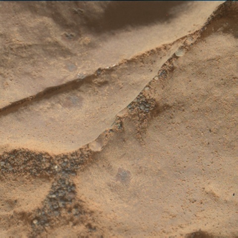 Nasa's Mars rover Curiosity acquired this image using its Mars Hand Lens Imager (MAHLI) on Sol 2472