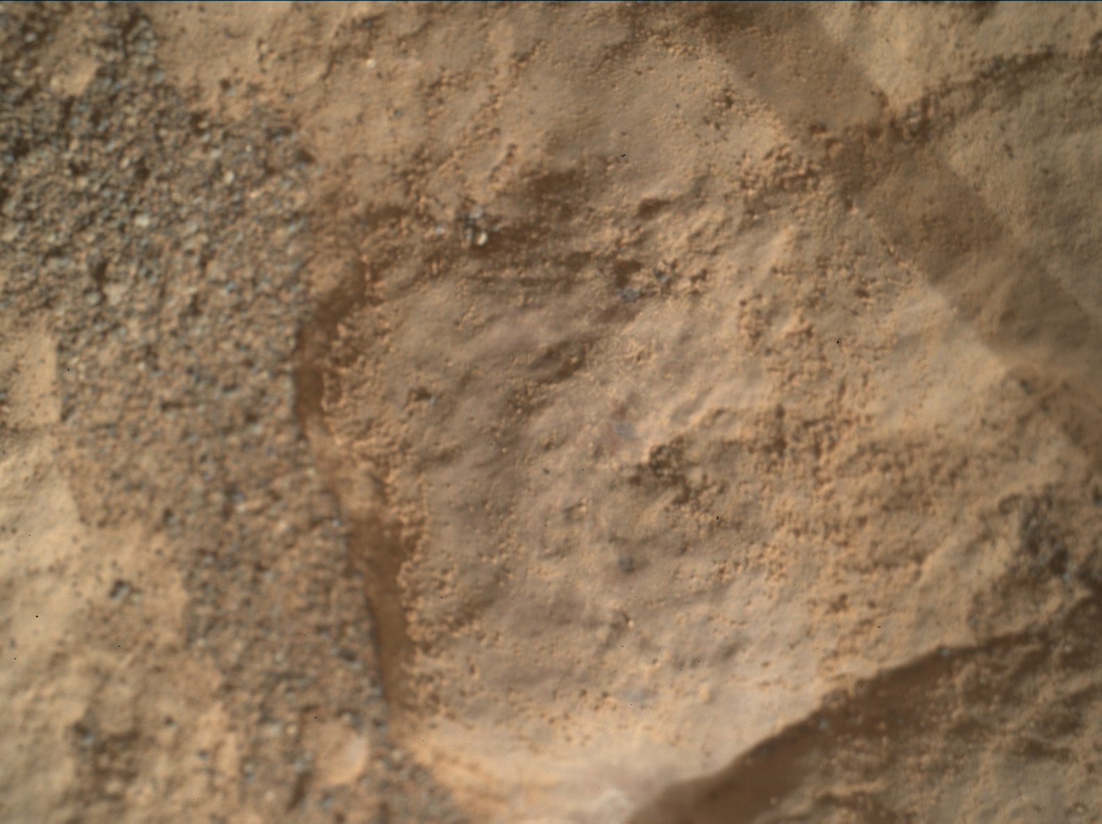 Nasa's Mars rover Curiosity acquired this image using its Mars Hand Lens Imager (MAHLI) on Sol 2474