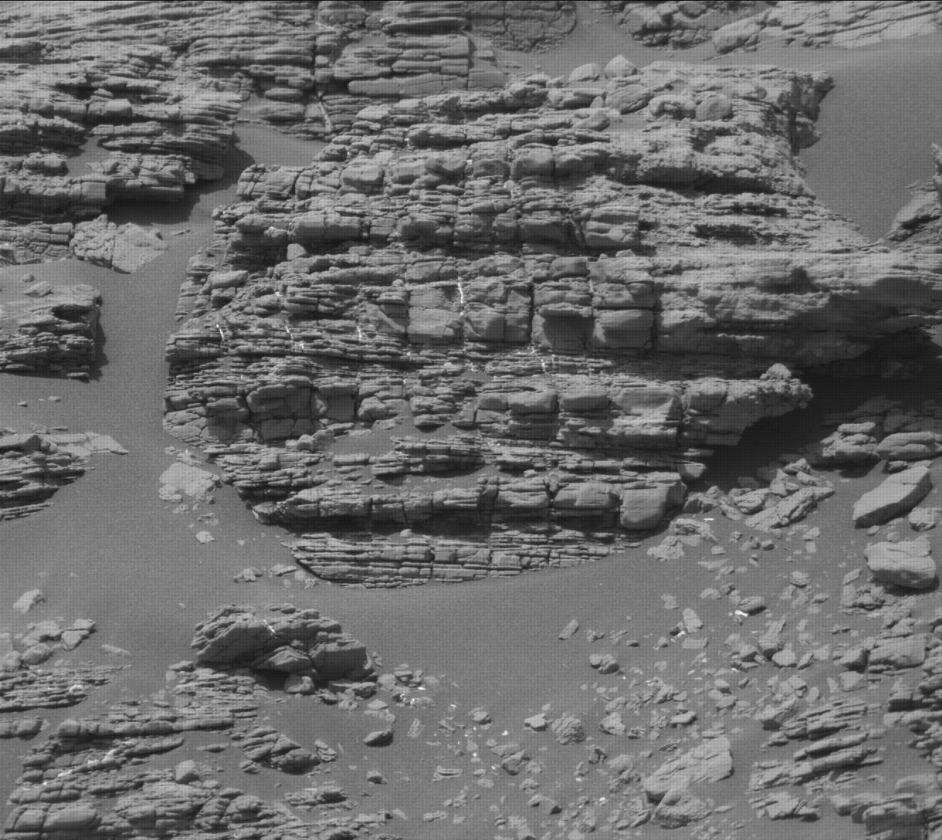 Nasa's Mars rover Curiosity acquired this image using its Mast Camera (Mastcam) on Sol 2476