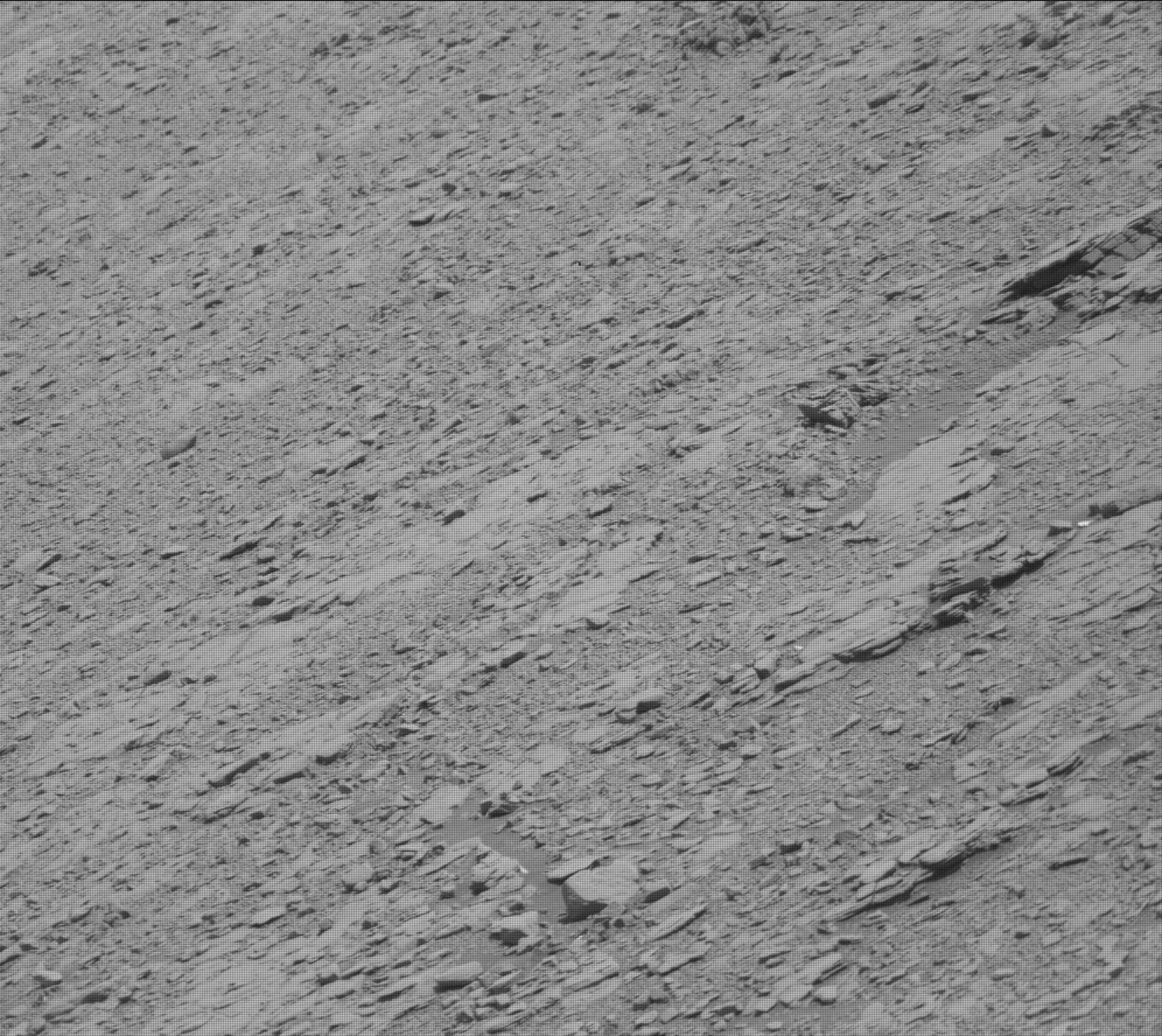 Nasa's Mars rover Curiosity acquired this image using its Mast Camera (Mastcam) on Sol 2480