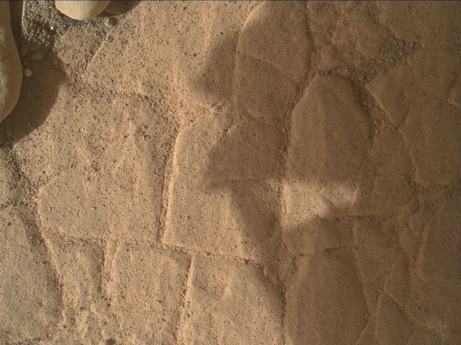 Nasa's Mars rover Curiosity acquired this image using its Mars Hand Lens Imager (MAHLI) on Sol 2480