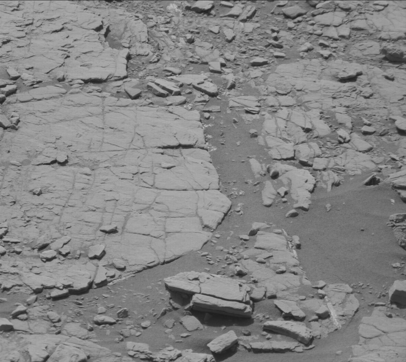 Nasa's Mars rover Curiosity acquired this image using its Mast Camera (Mastcam) on Sol 2481